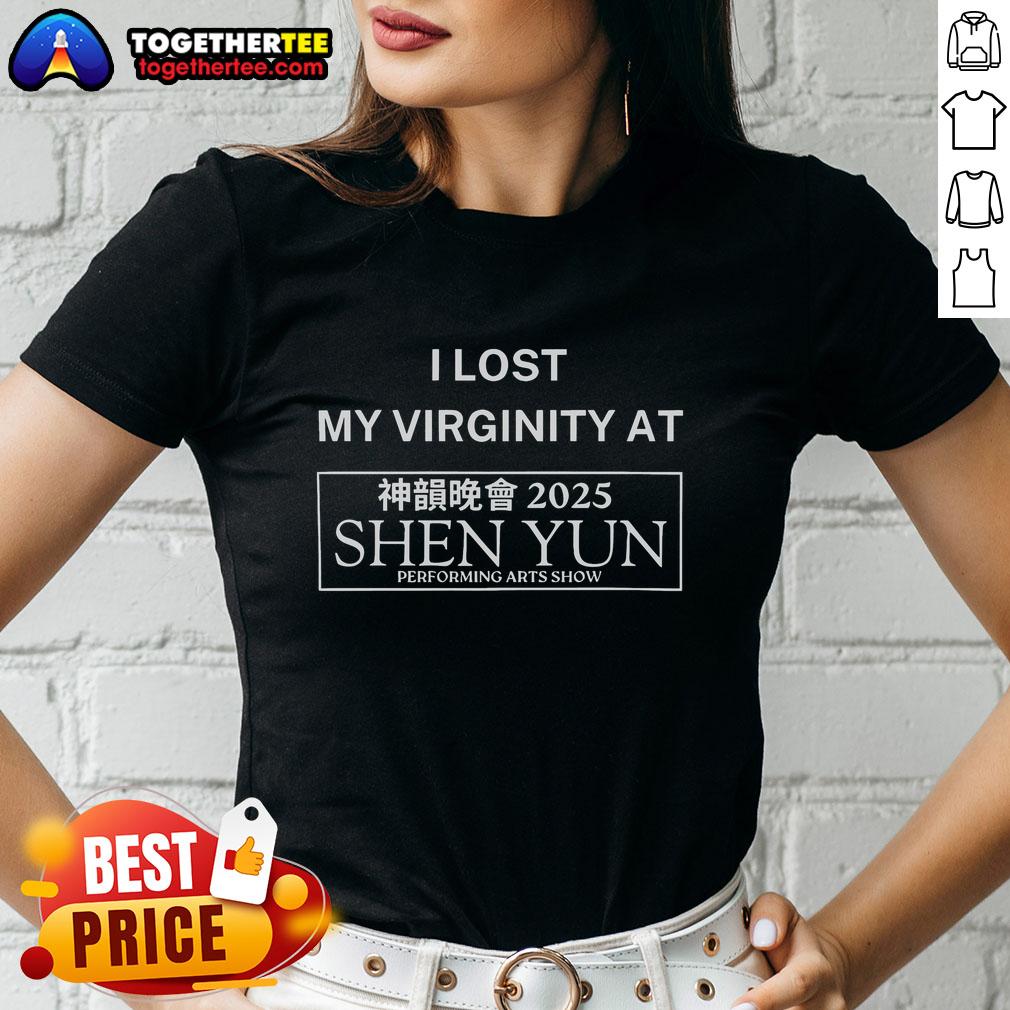 Official I Lost My Virginity At Shen Yun T-Shirt - Image 3