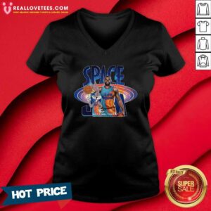 Alternative view of Space Tune Squad Not Final Cover Lebron James Shirt
