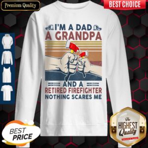 Alternative view of I'm A Dad A Grandpa And A Retired Firefighter Classic T-Shirt