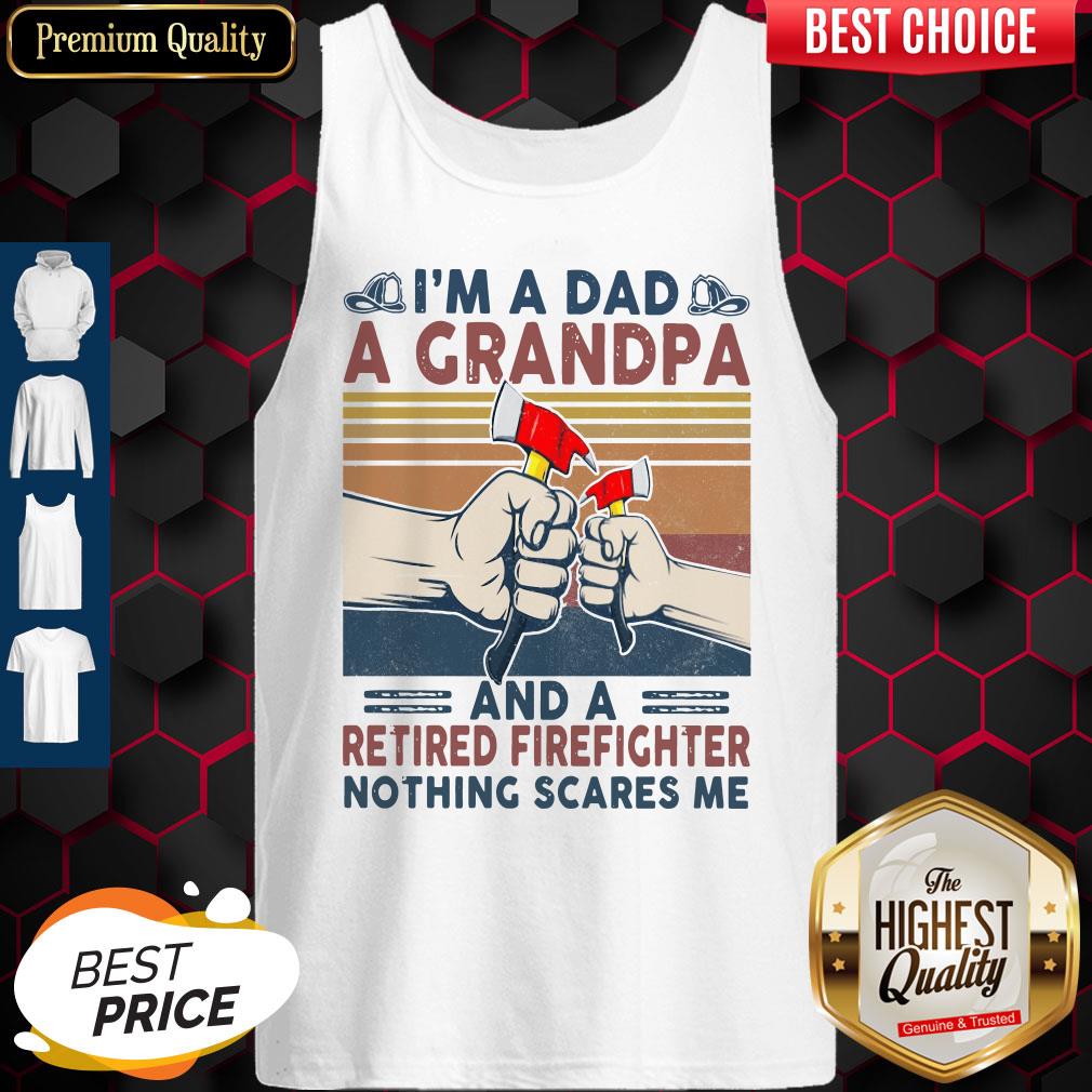 I'm A Dad A Grandpa And A Retired Firefighter Classic T-Shirt - Image 5