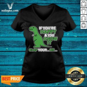 Alternative view of Sweet Dinosaur If Youre Happy And You Know It Clap Your Oh Shirt