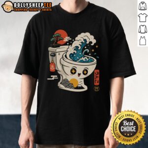 Good The Great Flush Wave Funny Toilet Spoof T-Shirt