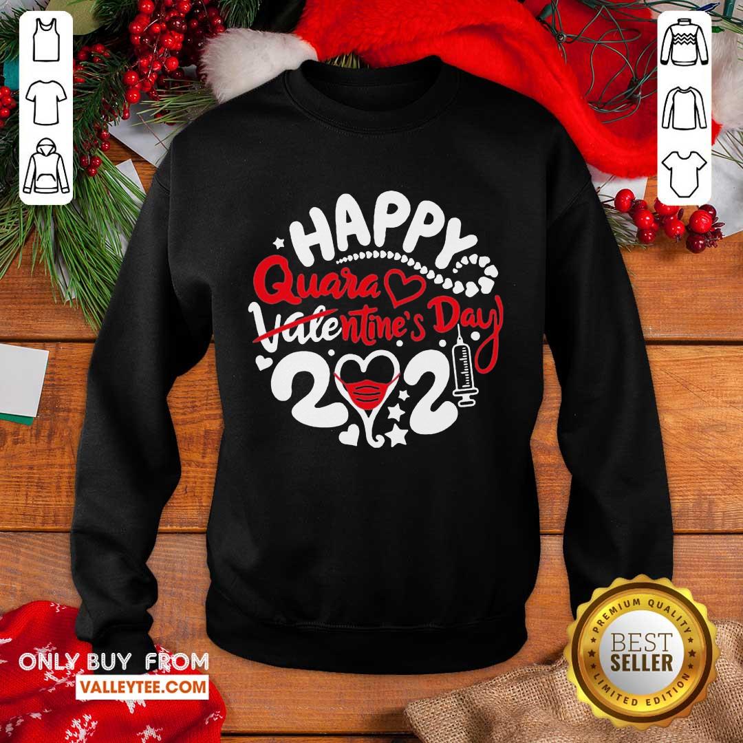 Lovely Happy Quarantined Valentines Day 2021 Shirt - Image 5