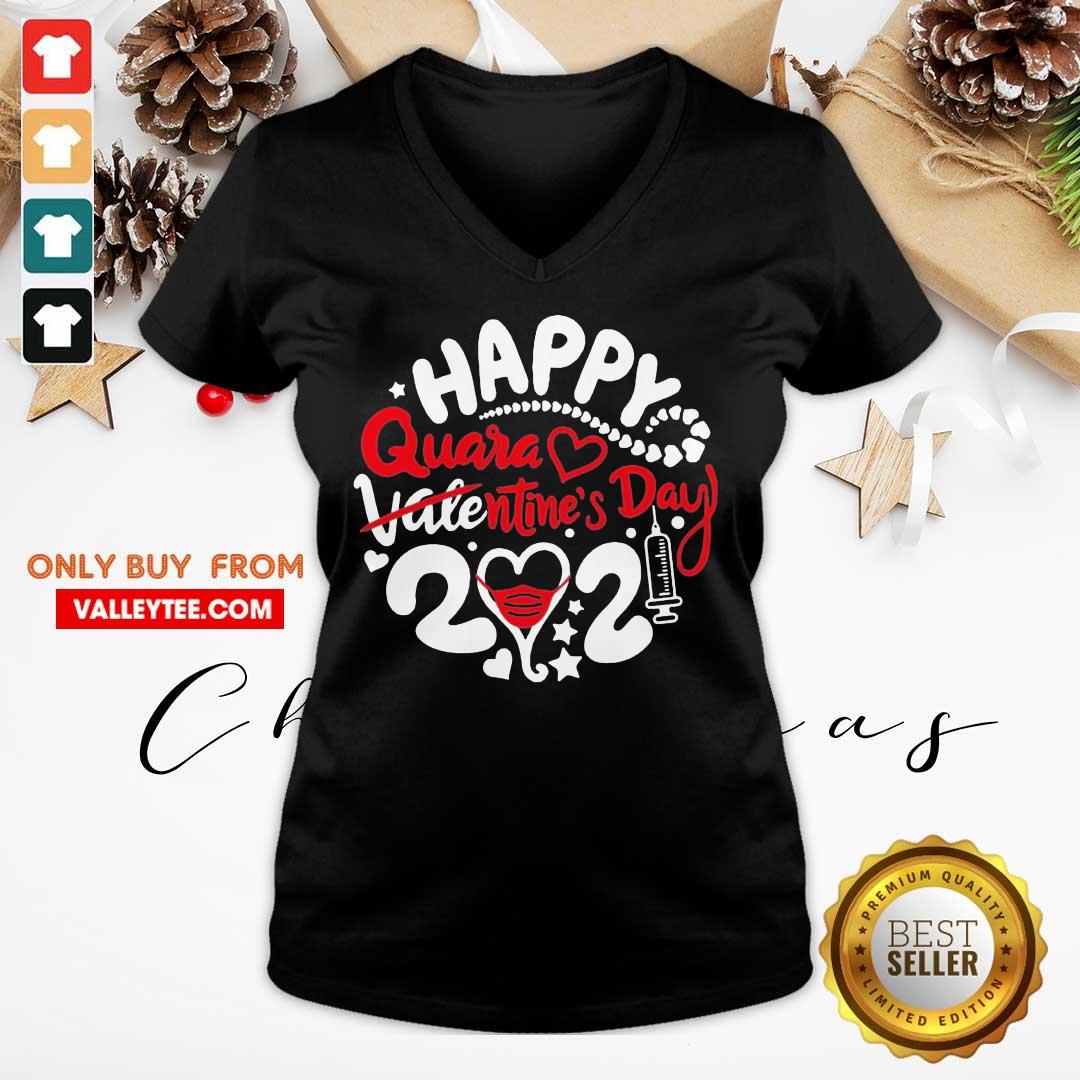 Lovely Happy Quarantined Valentines Day 2021 Shirt - Image 3