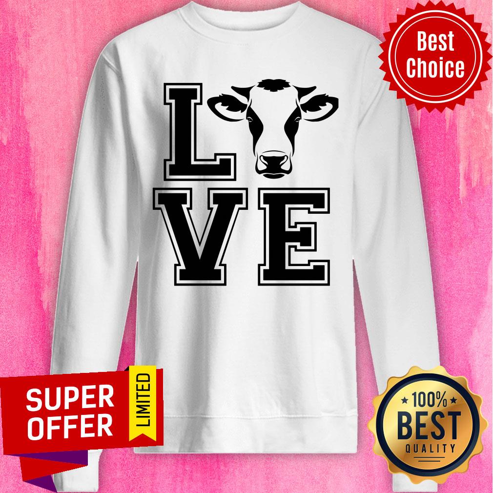 Awesome Love Cow Shirt - Image 4