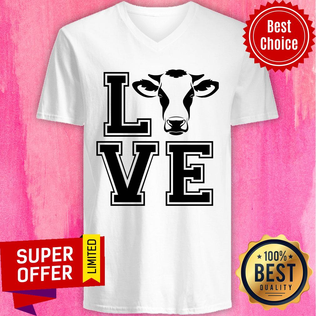 Awesome Love Cow Shirt - Image 2