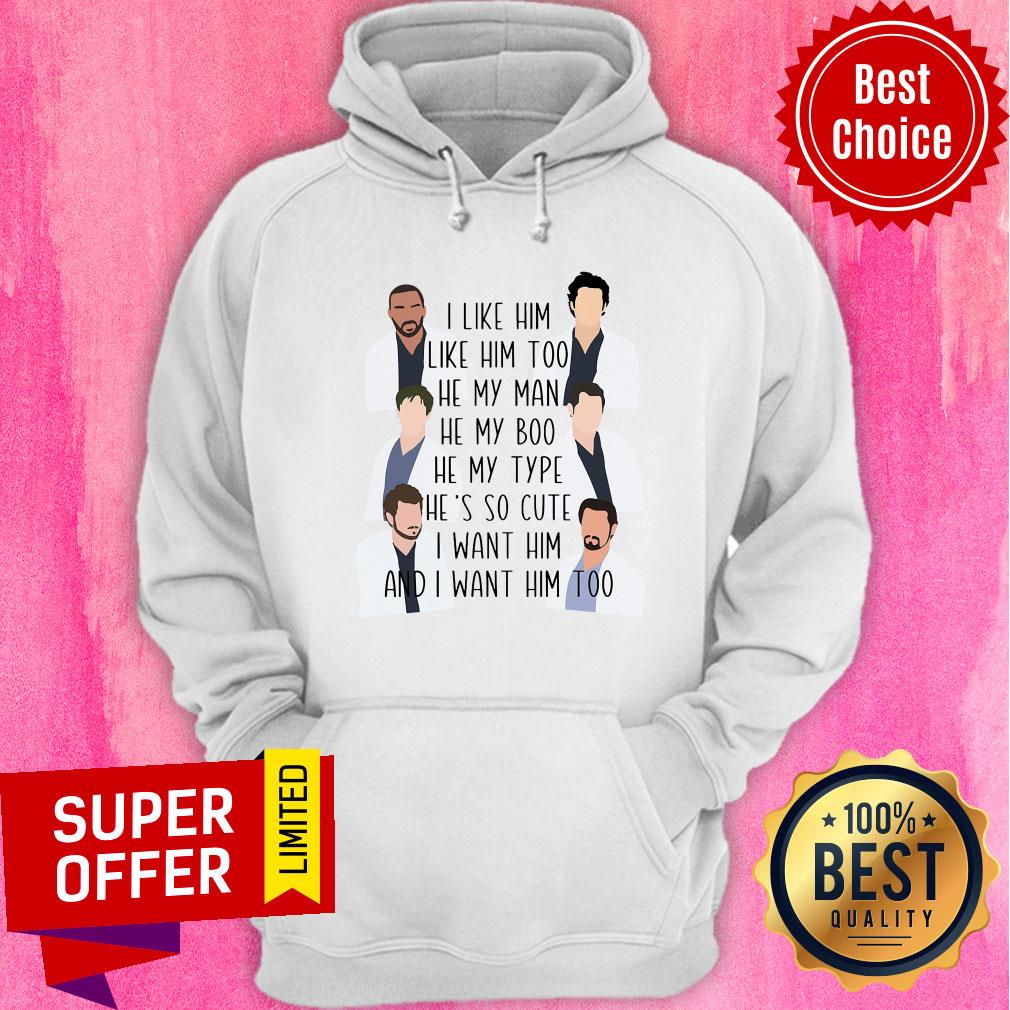 I Like Him Too He My Man He My Boo He My Type Shirt - Image 5