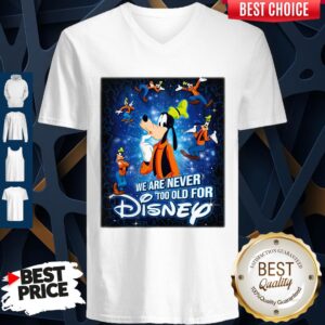 Alternative view of Mickey Mouse We Are Never Too Old For Disney Shirt