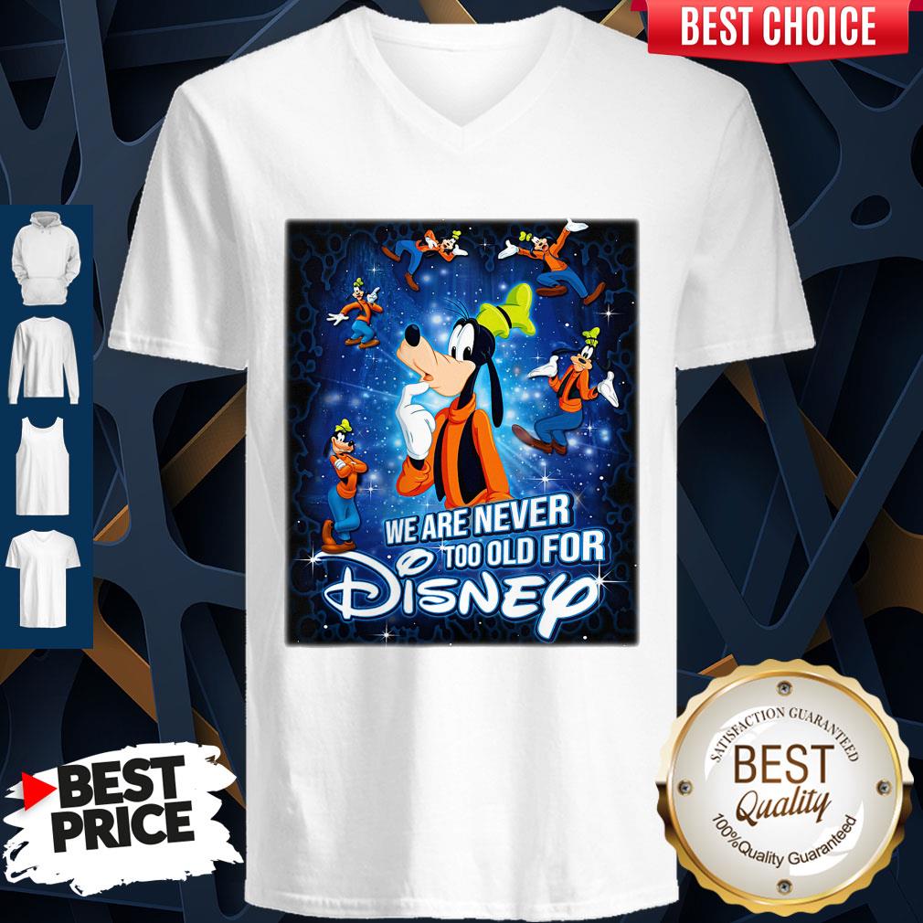 Mickey Mouse We Are Never Too Old For Disney Shirt - Image 2