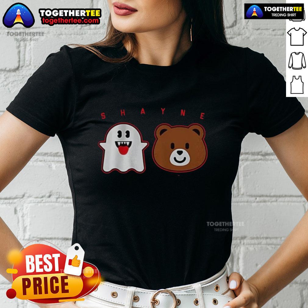 Awesome Shayne Gostisbehere Ghost Bear Halloween T-Shirt - Image 3