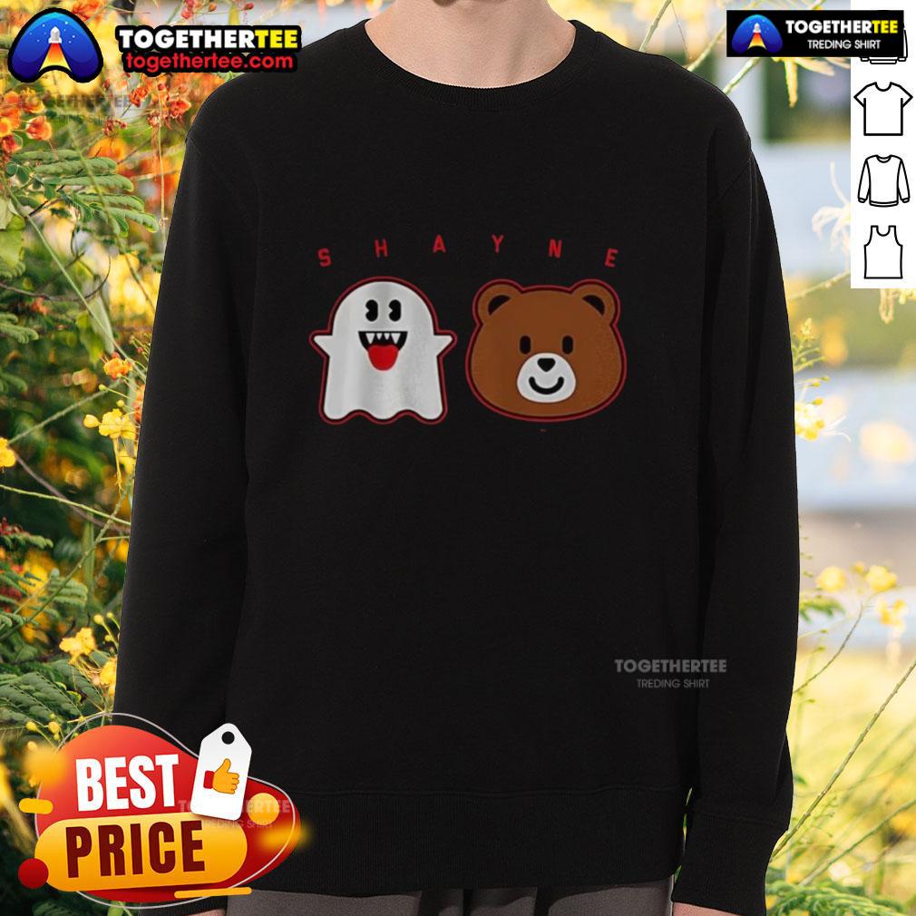 Awesome Shayne Gostisbehere Ghost Bear Halloween T-Shirt - Image 5