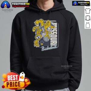 Alternative view of Official Missouri Tigers Basketball Mascot Dunk T-Shirt