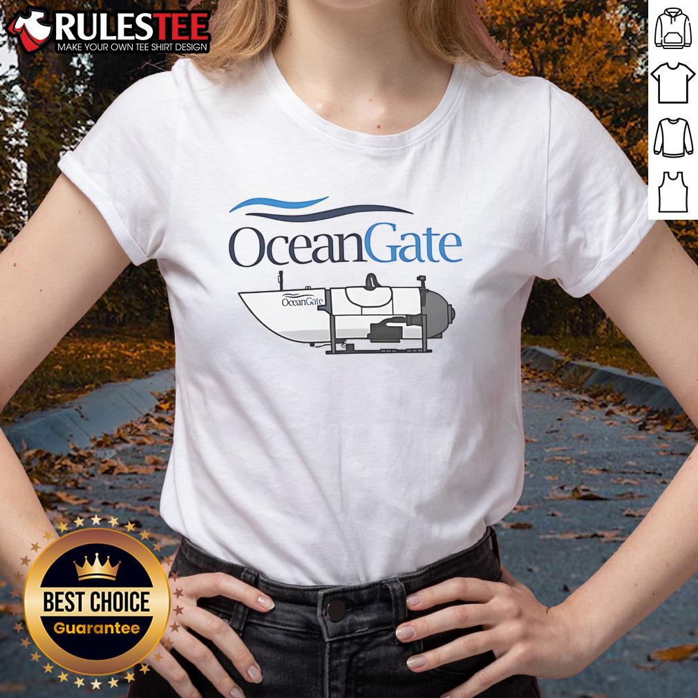 Official Oceangate Titan Submersible Disaster Adventure Titanic Wreck Lost Submarine T-Shirt - Image 3