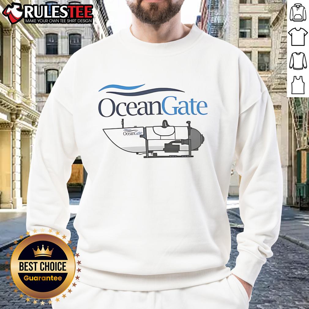 Official Oceangate Titan Submersible Disaster Adventure Titanic Wreck Lost Submarine T-Shirt - Image 5