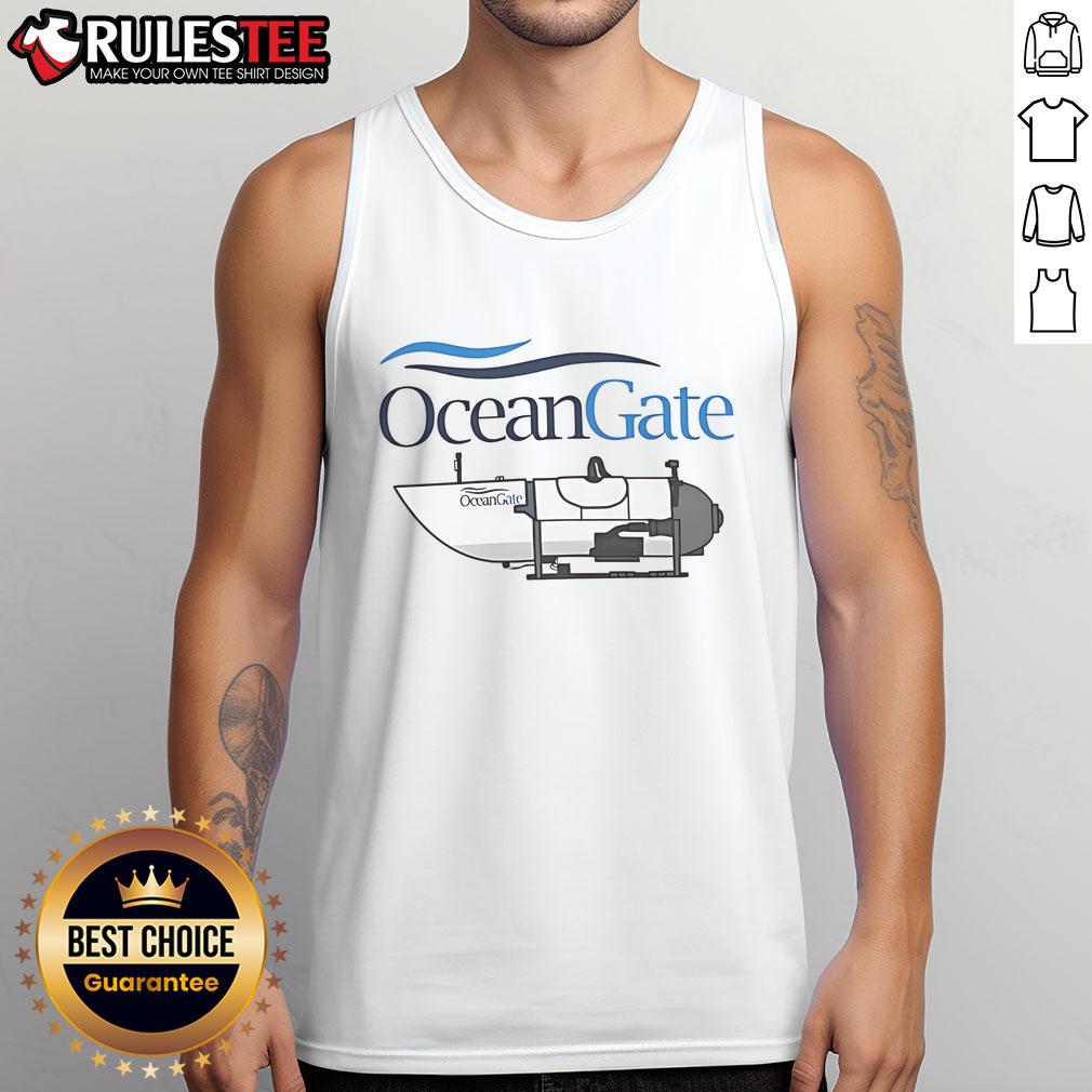 Official Oceangate Titan Submersible Disaster Adventure Titanic Wreck Lost Submarine T-Shirt - Image 4