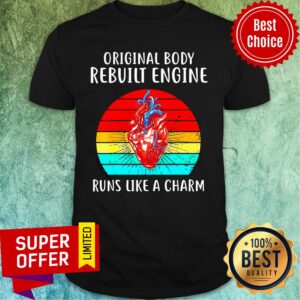 Colorful Rebuilt Engine Open Heart Surgery Vintage Shirt