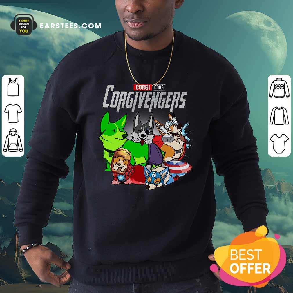 Awesome Marvel Avengers Corgi Corgivengers Shirt - Image 5