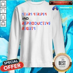 Alternative view of Stars Stripes And Reproductive Rights Shirt