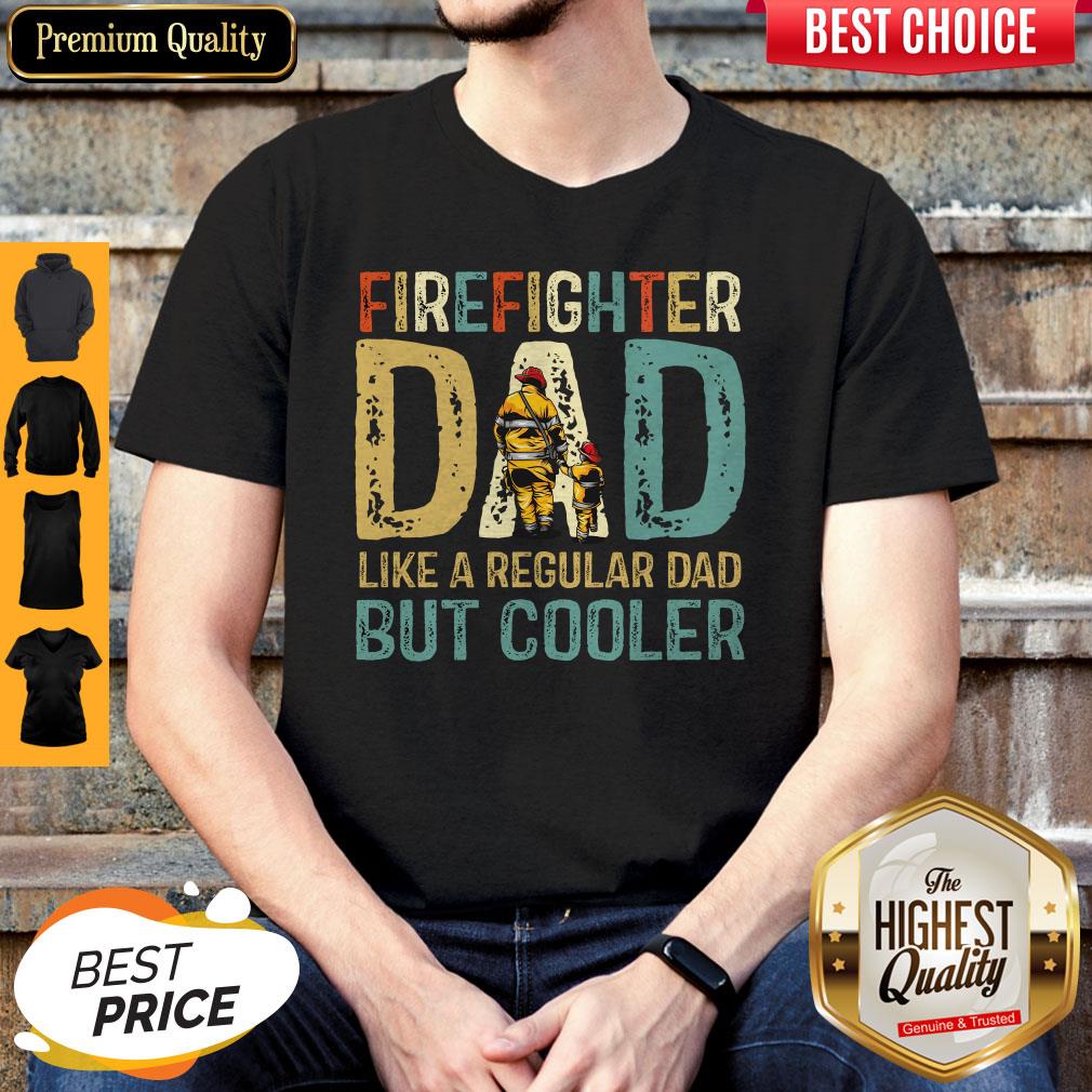 Firefighter Dad Like A Regular Dad But Cooler Classic T-Shirt