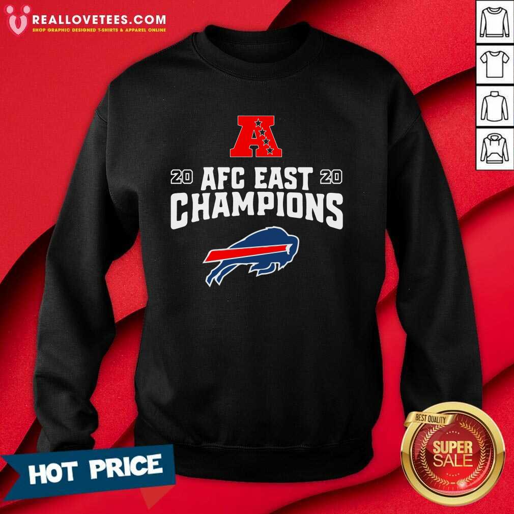 Official Buffalo Bills 2020 AFC East Champions Shirt - Image 3