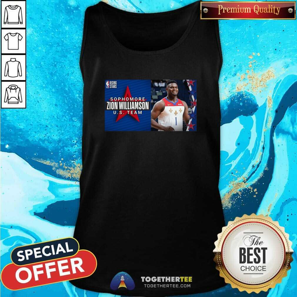 Premium Sophomore Zion Williamson US Team Shirt - Image 3