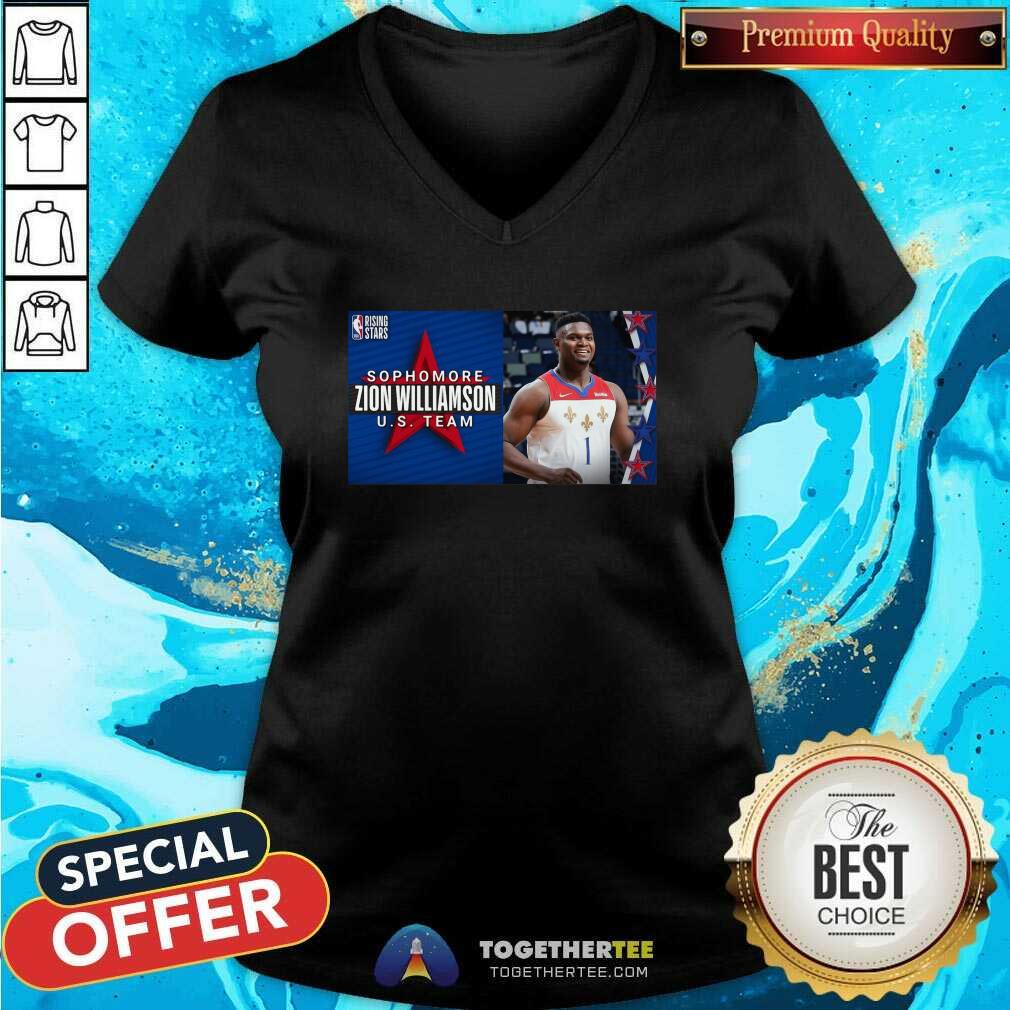 Premium Sophomore Zion Williamson US Team Shirt - Image 2