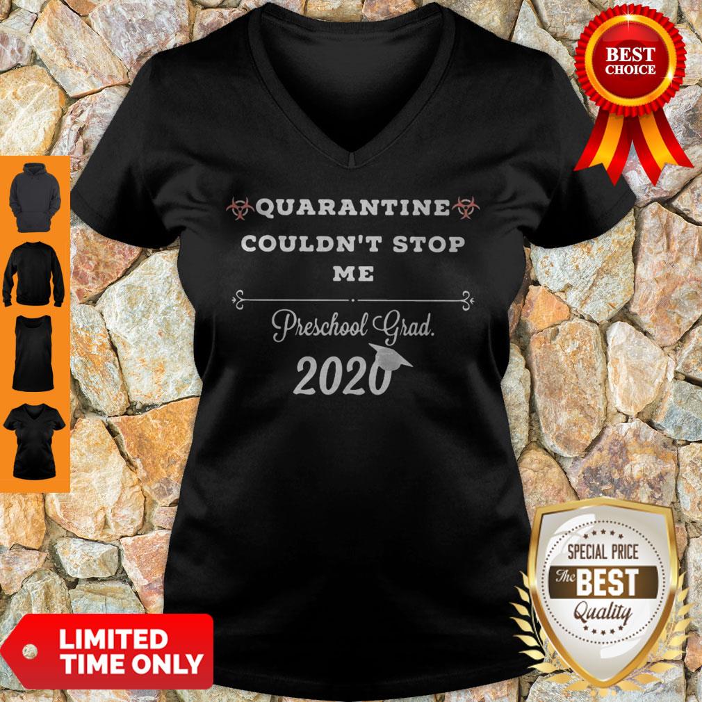 Top Quarantine Couldnt Stop Me Prek Grad 2020 Shirt - Image 4