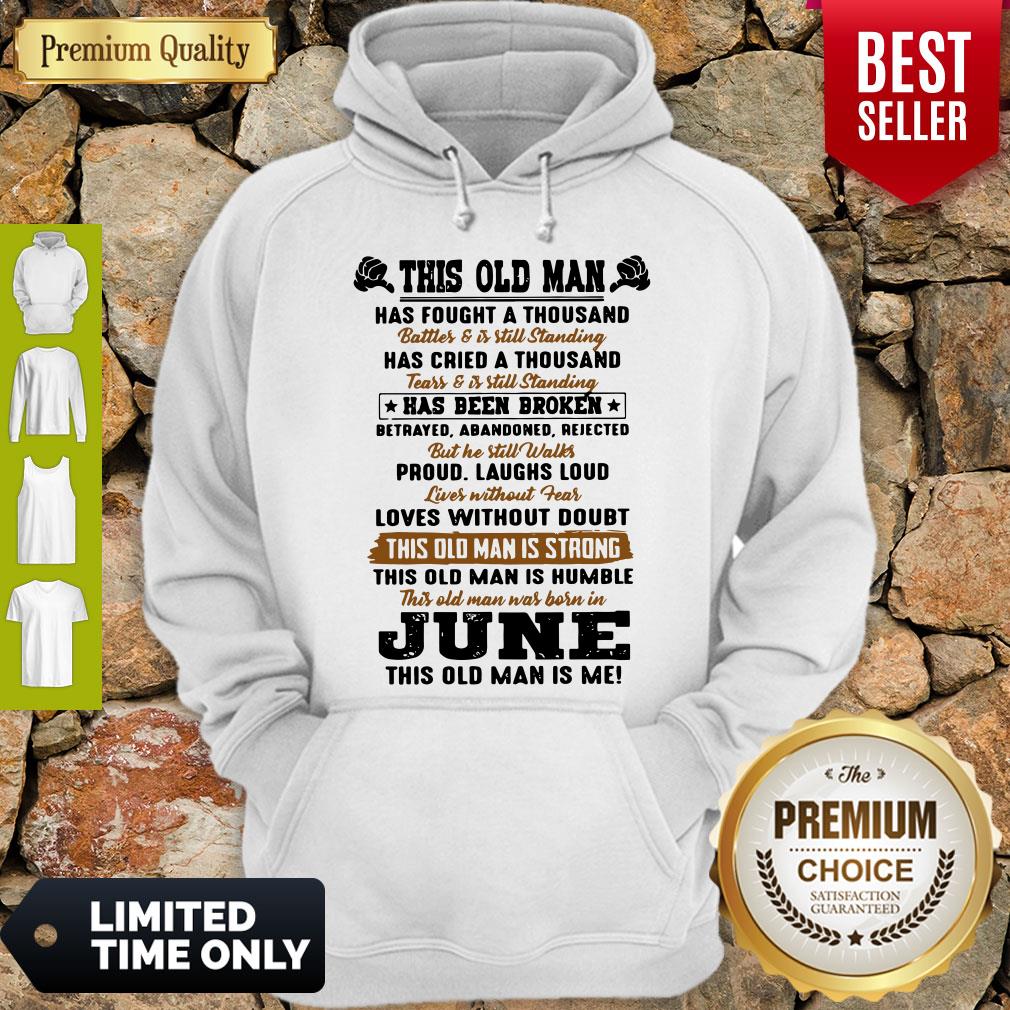 Nice This Old Man Has Fought A Thousand Shirt - Image 2
