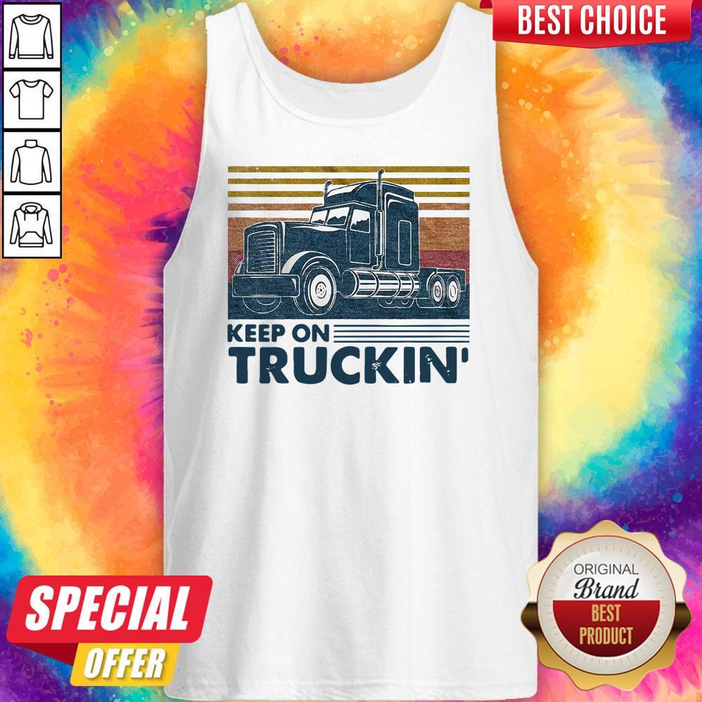 Nice Keep On Truckin Trucker Vintage Shirt - Image 4