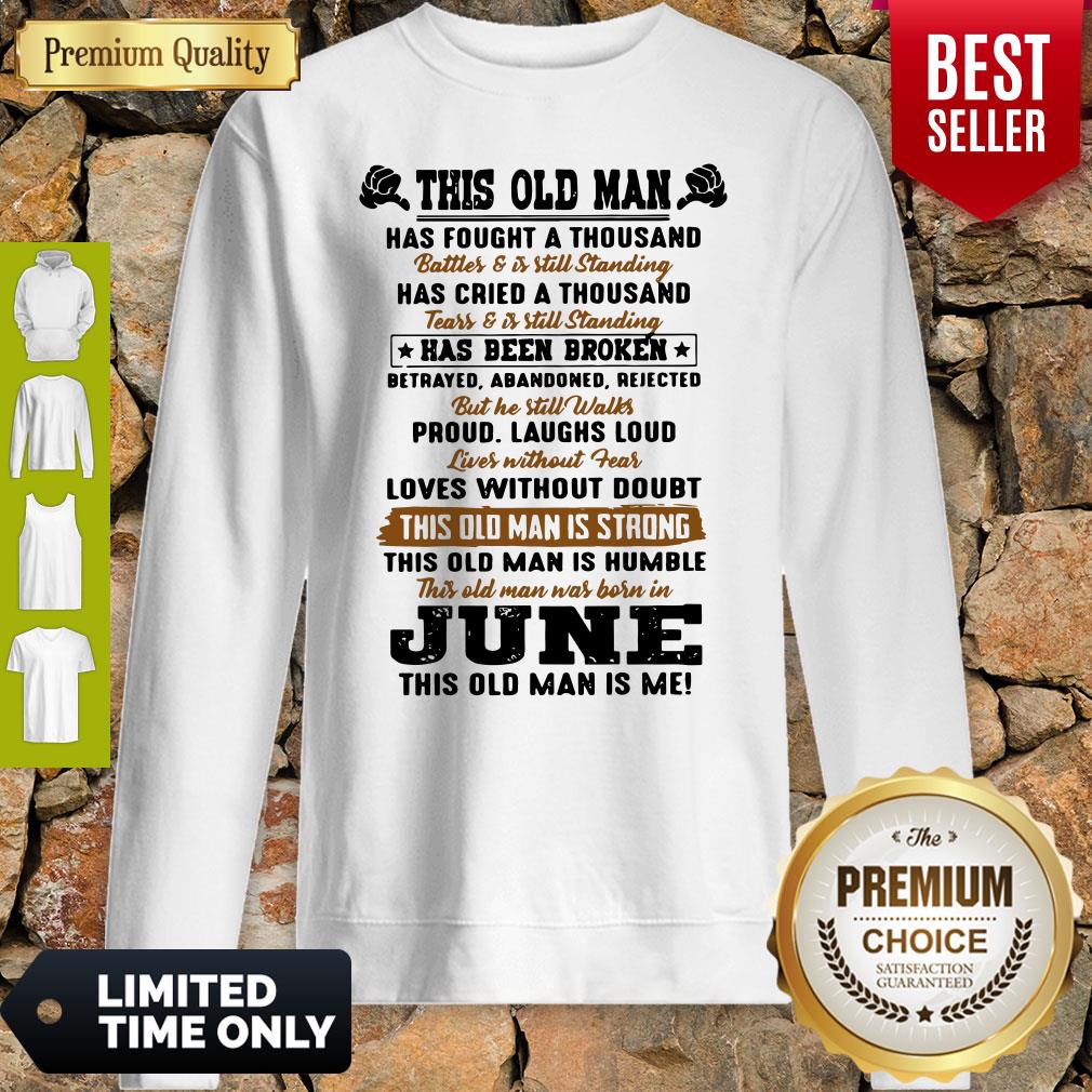 Nice This Old Man Has Fought A Thousand Shirt - Image 5
