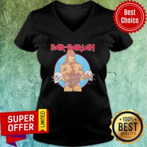 Alternative view of Fictional Skull Bar Barian Shirt