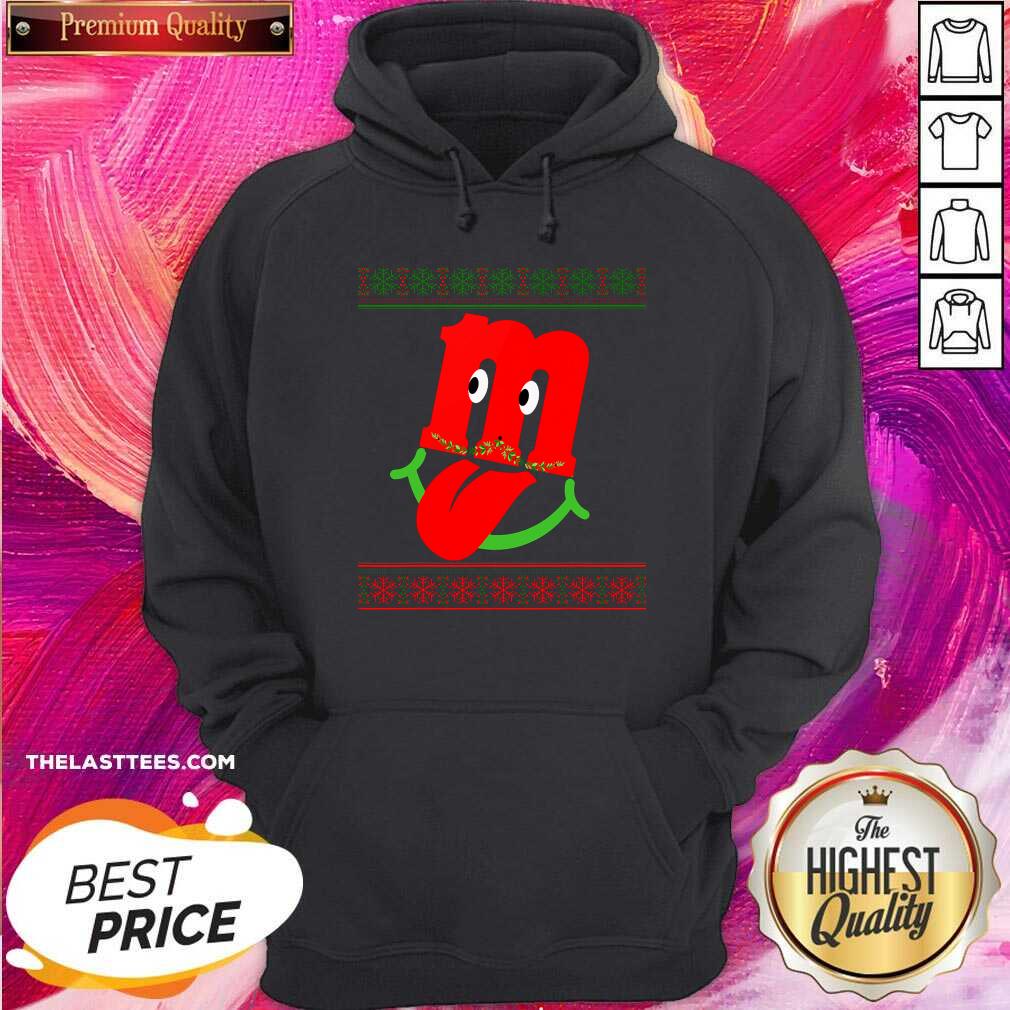 Perfect Letter M Lowercase Alphabet Matching Ugly Christmas Shirt - Image 5