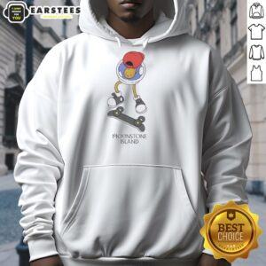 Alternative view of Nice Moonstone Island Skateboarding T-Shirt