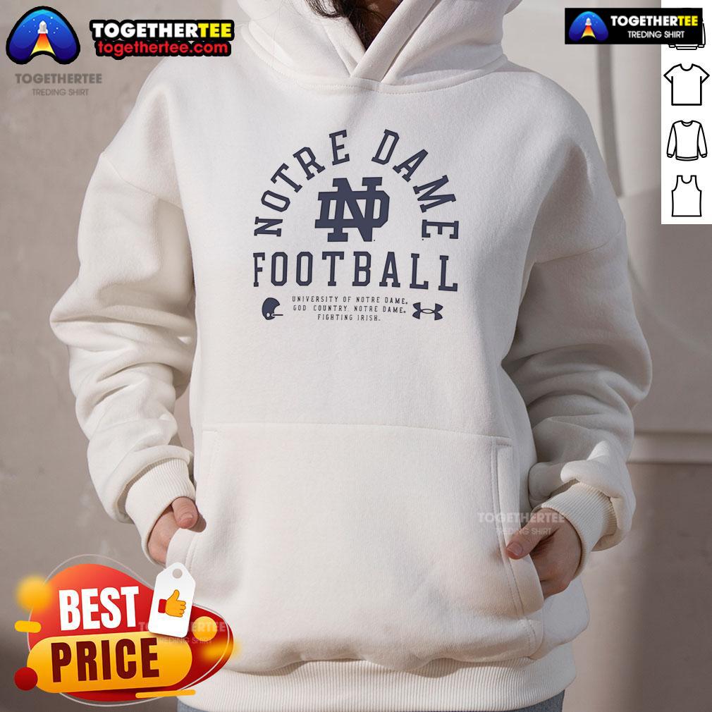 Official Notre Dame Fighting Irish 2025 Sideline Football Performance T-Shirt - Image 2