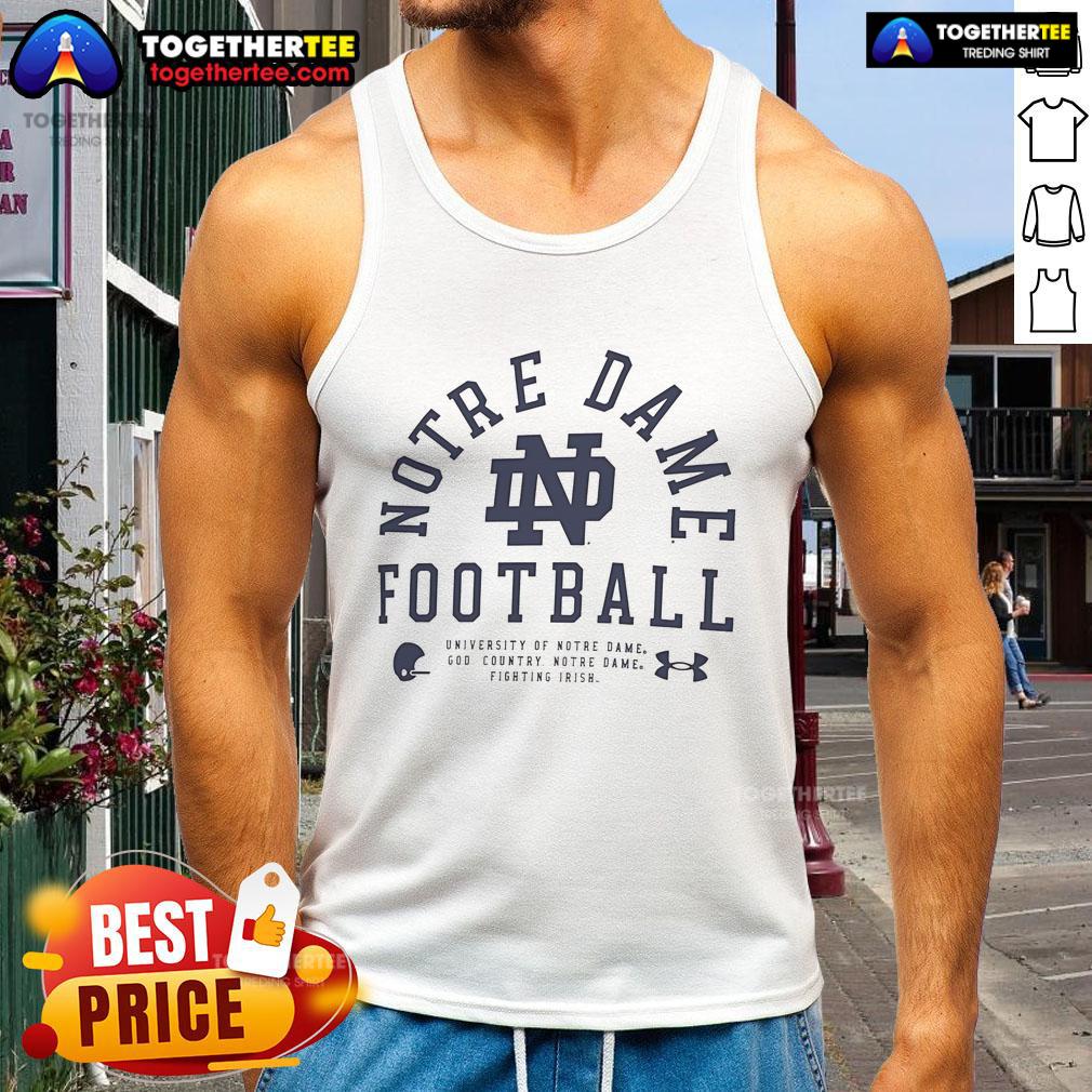 Official Notre Dame Fighting Irish 2025 Sideline Football Performance T-Shirt - Image 4
