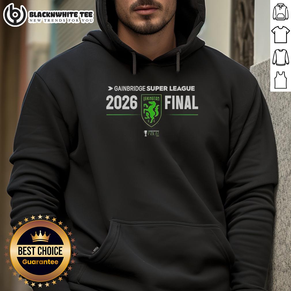Top Lexington Sporting Club Gainbridge Super League 2026 Final T-Shirt - Image 2