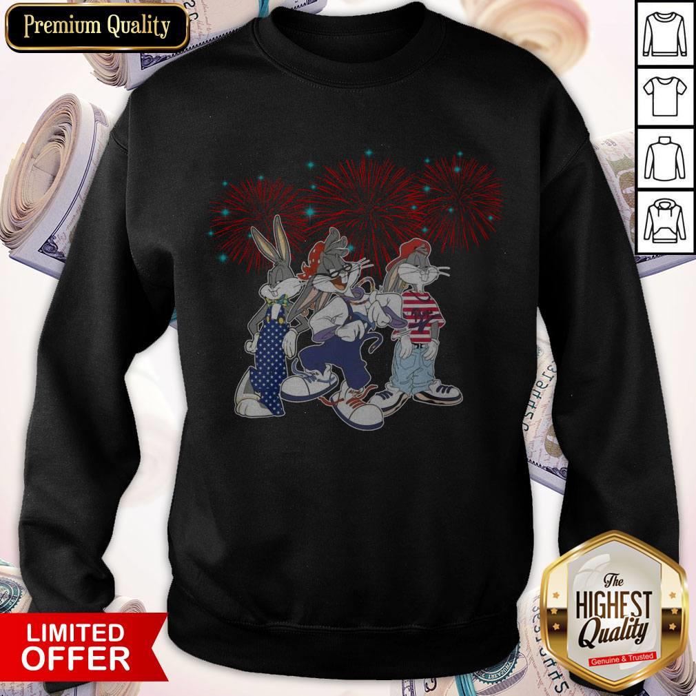 Bugs Bunny Happy The 4th Of July America Shirt - Image 5