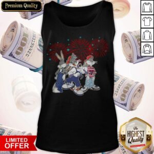 Alternative view of Bugs Bunny Happy The 4th Of July America Shirt