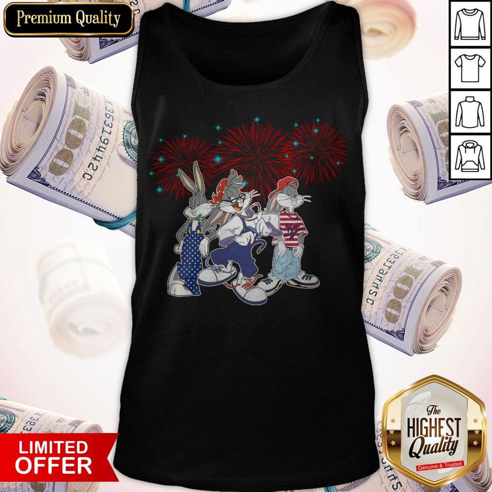 Bugs Bunny Happy The 4th Of July America Shirt - Image 2