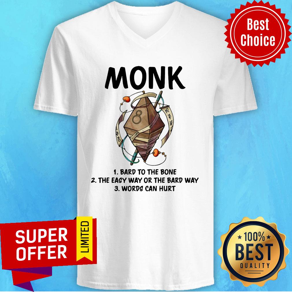 Monk Bard To The Bone The Easy Way Or The Bard Way Shirt - Image 2