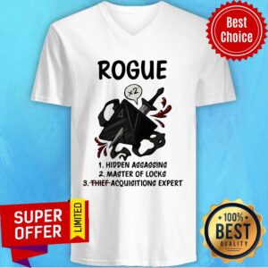 Alternative view of Rogue Hidden Assassing Master Of Locks Shirt
