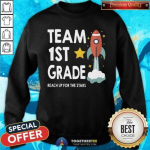 Alternative view of Team 1st Grade Reach Up For The Stars Shirt