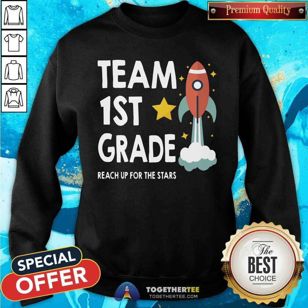 Team 1st Grade Reach Up For The Stars Shirt - Image 2