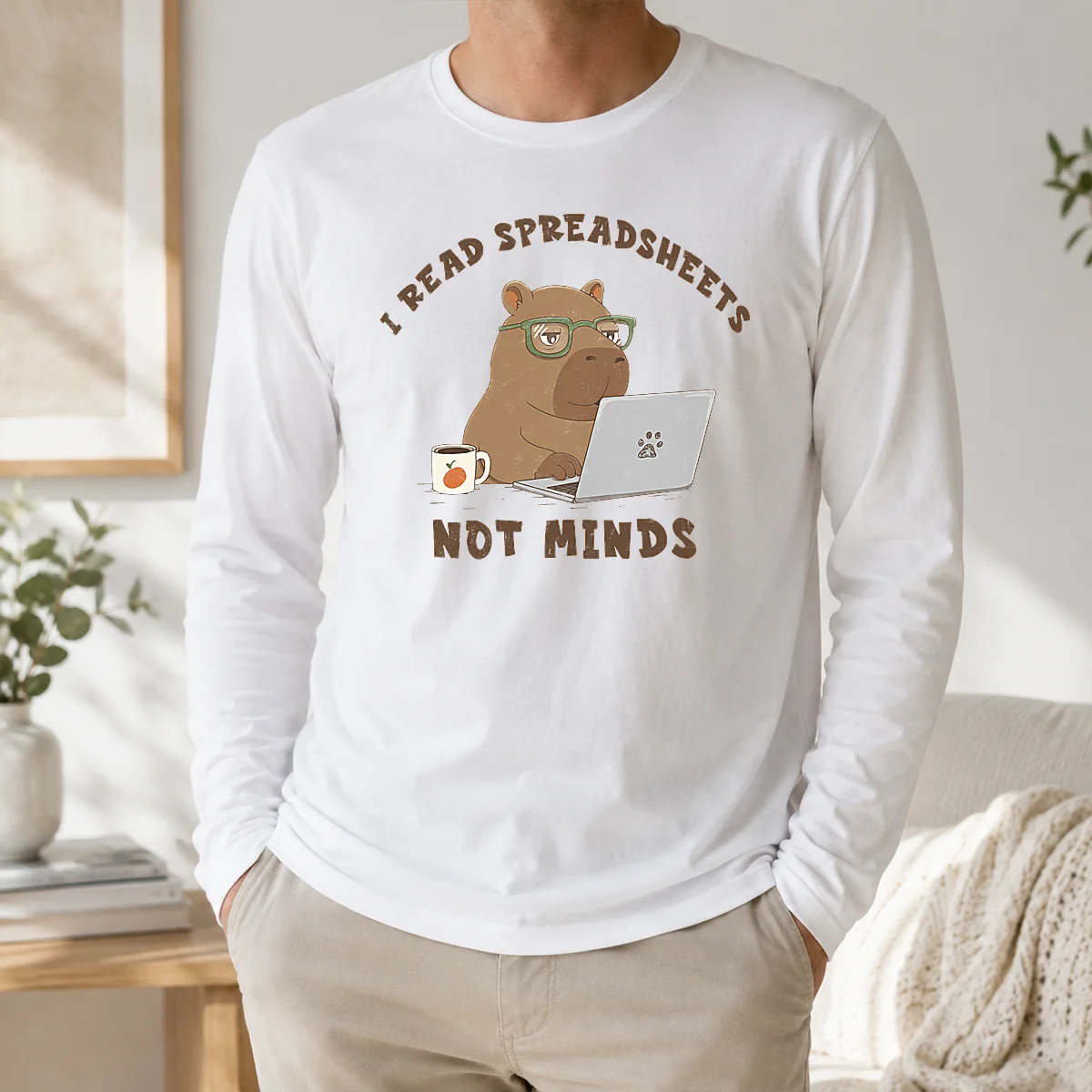 Funny I Read Spreadsheets Shirt - Image 5