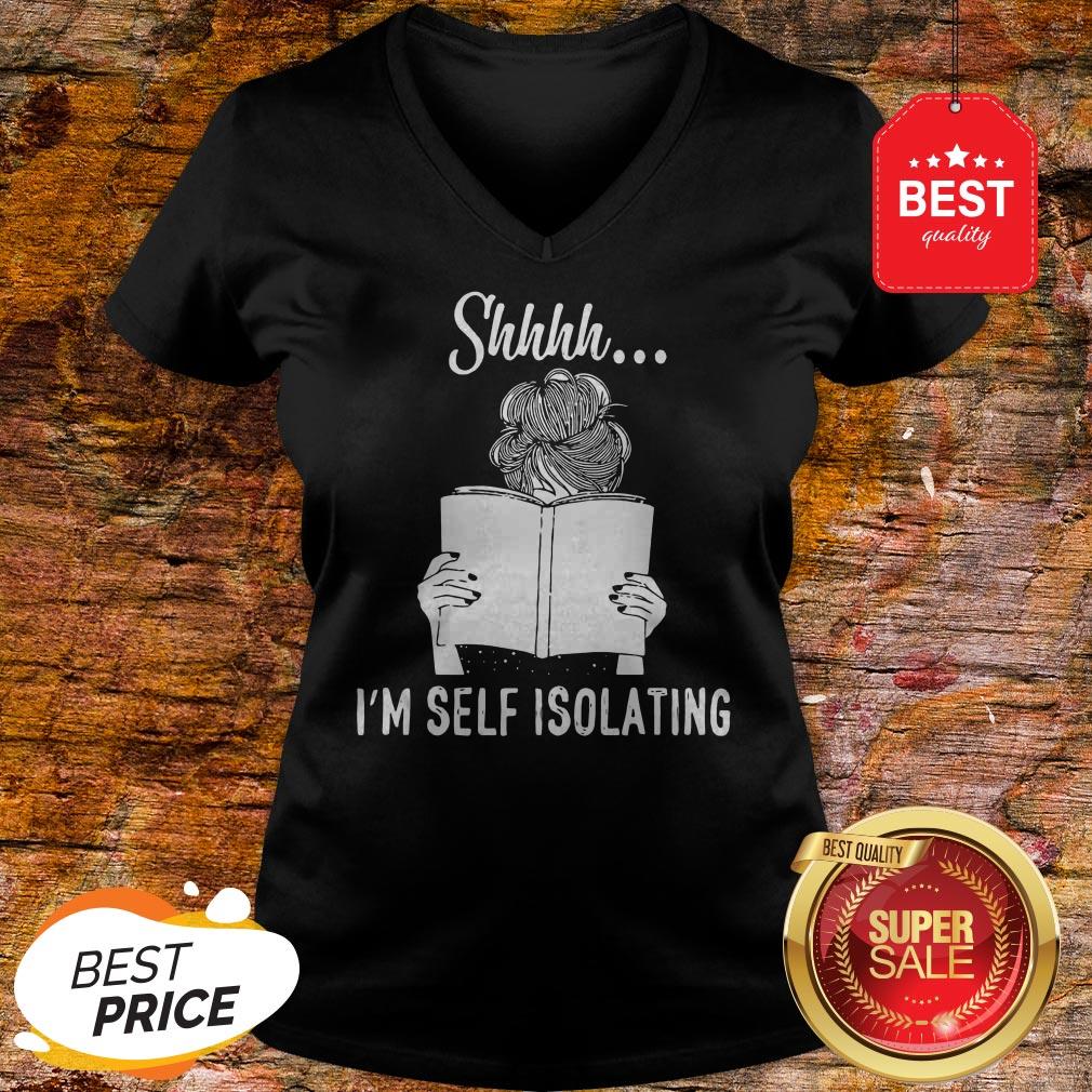 Good Shhhh I’m Self Isolating Shirt - Image 2