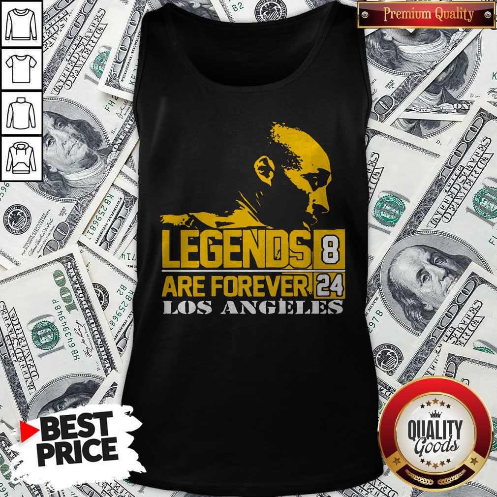 Kobe Bryant Legends Are Forever Los Angeles 8 24 Shirt - Image 5