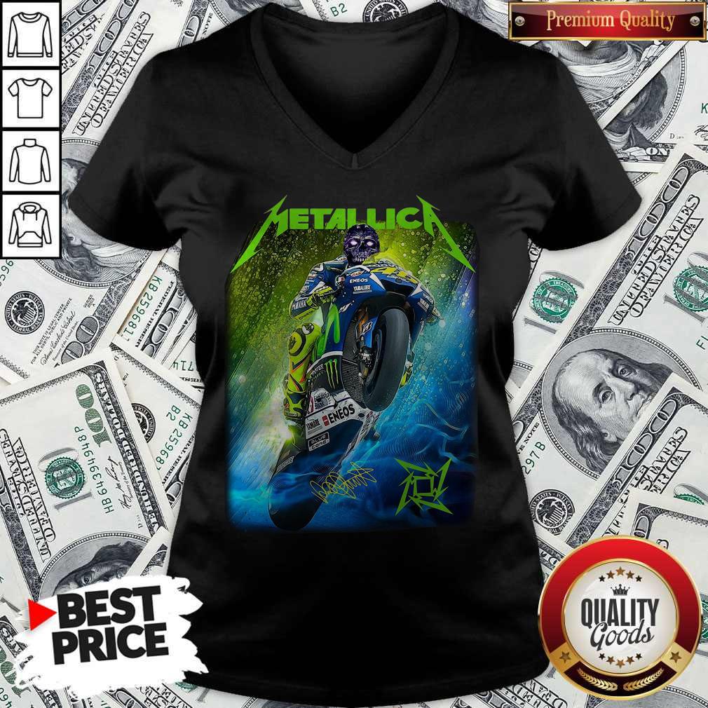 Metallica Valentino Rossi Signature Shirt - Image 3