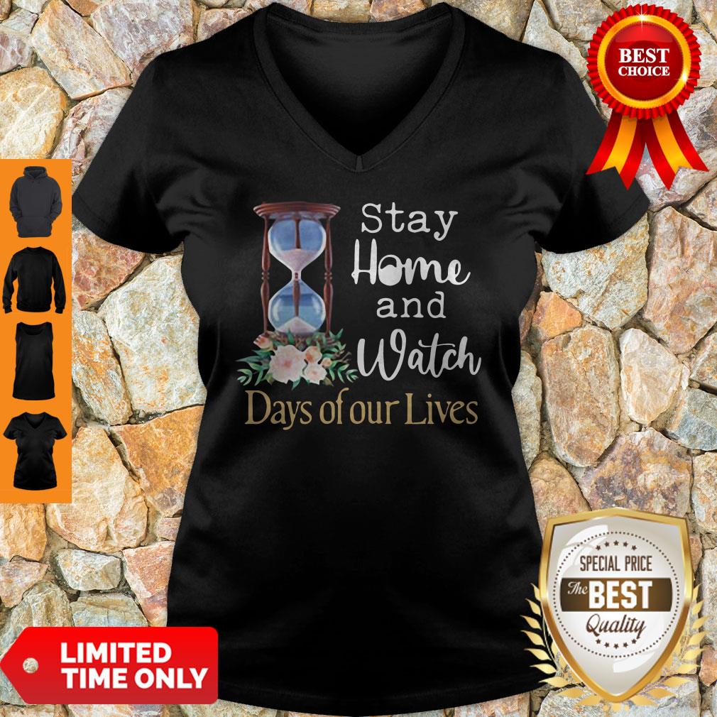 Premium Stay Home And Top Watch Days Of Our Lives Shirt - Image 5