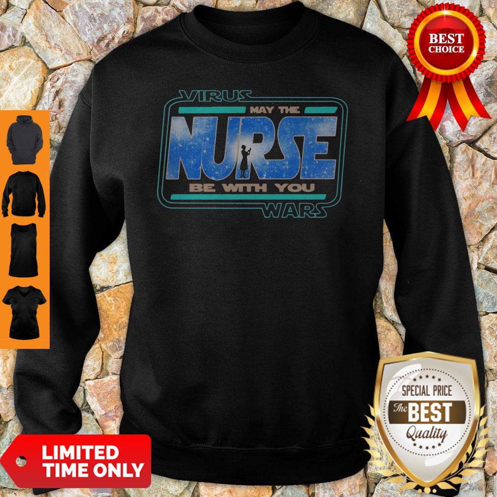 Top Virus Wars May The Rurse Be With You Shirt - Image 2