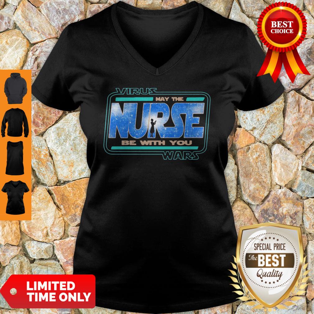 Top Virus Wars May The Rurse Be With You Shirt - Image 4